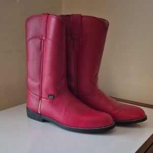 Red Western Boots